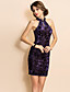  animais ts padrão de vestido justo jacquard chinês