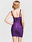  Sheath/Column Straps|Sweetheart Short/Mini Rayon Bandage Dress
