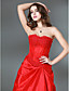  A-line Sweetheart Floor-length Taffeta Evening/Prom Dress