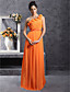  YOGITA - Kleid für Hochzeitsfeier und Brautjungfer aus Chiffon und Satin