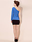  ts uno-spalla camicia camicetta semplici (più colori)