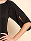  TS Flare Sleeve Bodycon Fishtail Dress