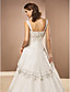  Ball Gown Sweetheart Chapel Train Tulle Wedding Dress