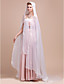  Extra Long Sleeveless Voile Wedding/Evening Hood/Poncho (More Colors)