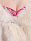  Gorgeous Faux Fur Wedding / Special Occasion Shawl / Wrap With Rhinestone (More Colors)