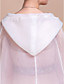  Extra Long Sleeveless Voile Wedding/Evening Hood/Poncho (More Colors)
