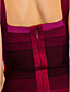  A-line Sweetheart Straps Sleeveless Short/Mini Bandage Dress