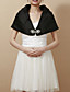  Satin With Rhinestone Clasp Speical Occasion/Wedding Shawl