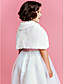  Flower Girl's Faux Fur Avond / bruiloft sjaal