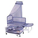 CONVERTIBLE BABY CRIB WITH WHITE-NEW GUARDRAIL(Start From 5 Units)(HYYP019)