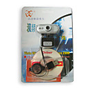 480K Hi-Resolution PC Digital Camera/WebCam with Retractable Wheel / Silver (SZYP009) -Free Shipping