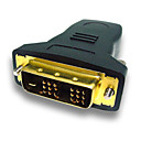 DVI-D solo vínculo HDMI masculino a femenino adaptador (mono010)