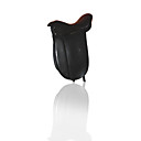 Imported Man-Made Leather Black Horse Saddle(MS029)