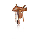 SHENGCONG Chestnut Western Rancher Horse Saddle(MS007)
