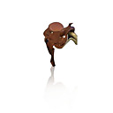 SHENGDA Brown Western Horse Saddle(MS001)