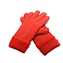 plena de la mujer revestida dedo guantes de cuero con tejido muñeca (yff112) (comienzo a partir de 60 unidades) envío gratuito