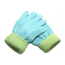 pleno invierno dedo con tejido de punto guantes de muñeca (yff117) (comienzo a partir de 100 unidades) envío gratuito