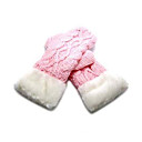 tissu de coton tricoté mitaine enfant, rose (yff110) (à partir de 60 unités) Livraison gratuite
