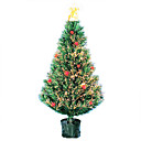 Decorated LED Pine Fiber Potted Christmas Tree,120CM (GQL-012)(Start From 5 Units)-Free Shipping