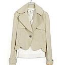 1-pc Cropped One button Blazer Jacket, Size:S / M / L (YFNS107) (Start From 10 Units)Free Shipping