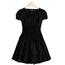 Pleated Babydoll Dress, Size:S / M / L (YFNS109) (Start From 10 Units)-Free Shipping
