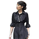 1-pc top tunique à manches bouffantes, taille: s / m / l (yfns093) (à partir de 10 unités) Livraison