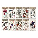 10 Glitter Temporary Tattoos Sheets (Start From 5 Units)