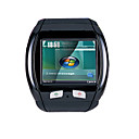 q007 celular relógio com bluetooth e câmera - preto szr010 (início a partir de 3 unidades) frete grátis
