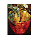 handgemaakt olieverfschilderij een bassin van fruit 24 "x 20" (szh272)