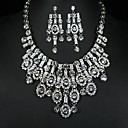 gorgeous rhinestone marquise de bijoux de mariage 2 pièces (typj054)
