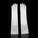 16 "bianco stretch guanti nozze sposa m4029-1 (typj045) (a partire da 30 unità) spedizione gratuita
