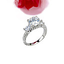 simplement brillant zircon cubique ring - cz ring ryx1-0211 (szy073)