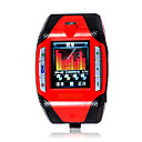 F3 Tri-band (GSM 850/1800/1900) Watch Style Cell Phone Red-black