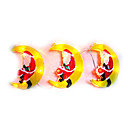 3x Santa on Moon Christmas Light (SDQ379)