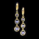 Beautiful Dreaming Cubic Zirconia Earring - CZ Earring PYX1-0099 Blue (SZY447)