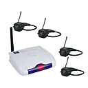 2.4GHZ Four Channel Remote Wireless Receiver with 4x Wireless Pinhole Camera