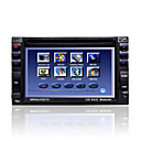 6,2-pulgadas 2 Din pantalla táctil en el tablero de coches reproductor de DVD con función GPS 6002g (szc590)