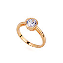 Solitaire Dazzling Cubic Zirconia Ring - Cubic Zirconia Ring RYX1-0197 (SZY1195)