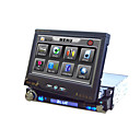 7 pulgadas 1DIN coches reproductor de DVD con GPS Bluetooth DVB-T rds