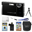 Fuji FinePix Z200fd fujifilm 10MP câmera digital com LCD de 2,7 polegadas 4 gb sd + Bateria 6 bônus (szw678)