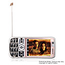 B7000 Dual Card Quad Band TV Cell Phone Light Gold (SZR368)