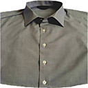punto colletto di cotone poli camicia senza maniche economico / camicia (mcs009)