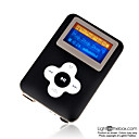 4gb mini mp3 players com alto-falante preto (szm068)
