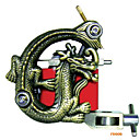Freeshipping Tattoo Machine Gun 10 Wrap Coils New Pro Tuned (FD006)