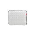 Women's Metstyle Tokio Notebook Sleeve For 12" Notebook Macbook - White-Sliver