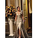 Blair Sheath/Column V-neck Floor-length Prom/Gossip Girl Fashion Dress Season 1 (FSH0049)
