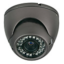 1/3-inch Sony CCD Vandal Dome IR Wired Camera + Varifocal Manual Iris Lens