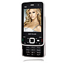 liangjian doble tarjeta mini N96 tri-banda fm diapositiva teléfono negro (szr425)