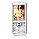 ZTC ZT2688 Dual Card TV Function Touch Screen Cell Phone Silver&Brown(Not For U.S/Canada)