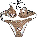 Hot Popular Pink Two Piece Bikini Swimwear Swimsuit 107038 (AML013)